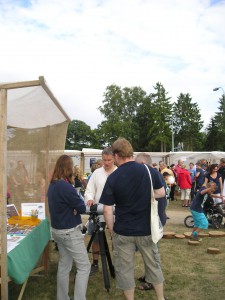 Astronomie-Stand am Stecknitzfest
