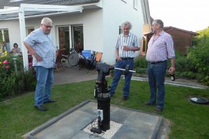 Richtfest der Gartensternwarte