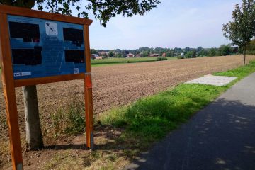 Infotafel am Astrostandort