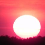 Sonnenuntergang in der Stecknitz-Region Sonnenuntergang